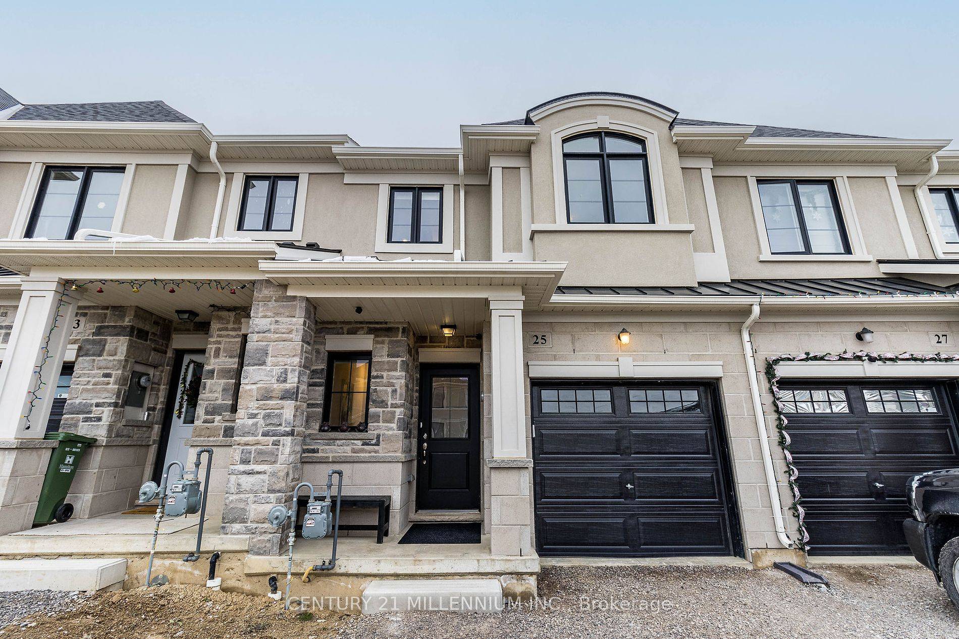 Stunning Executive 2 Storey, 3 Bed, 3 Bath, Freehold Townhome In Highly Desirable New Area.