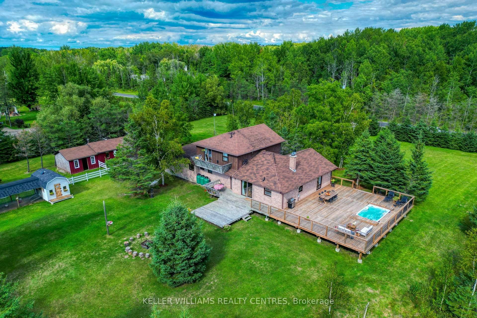 Experience the perfect blend of luxury and rustic charm on just under 10 acres of serene countryside.