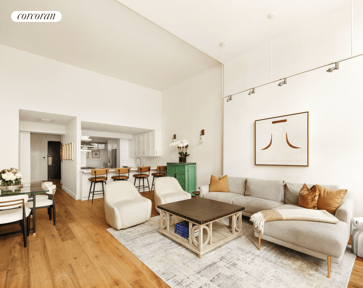 Completely renovated and reimagined townhouse living, set within a full service luxury condominium.