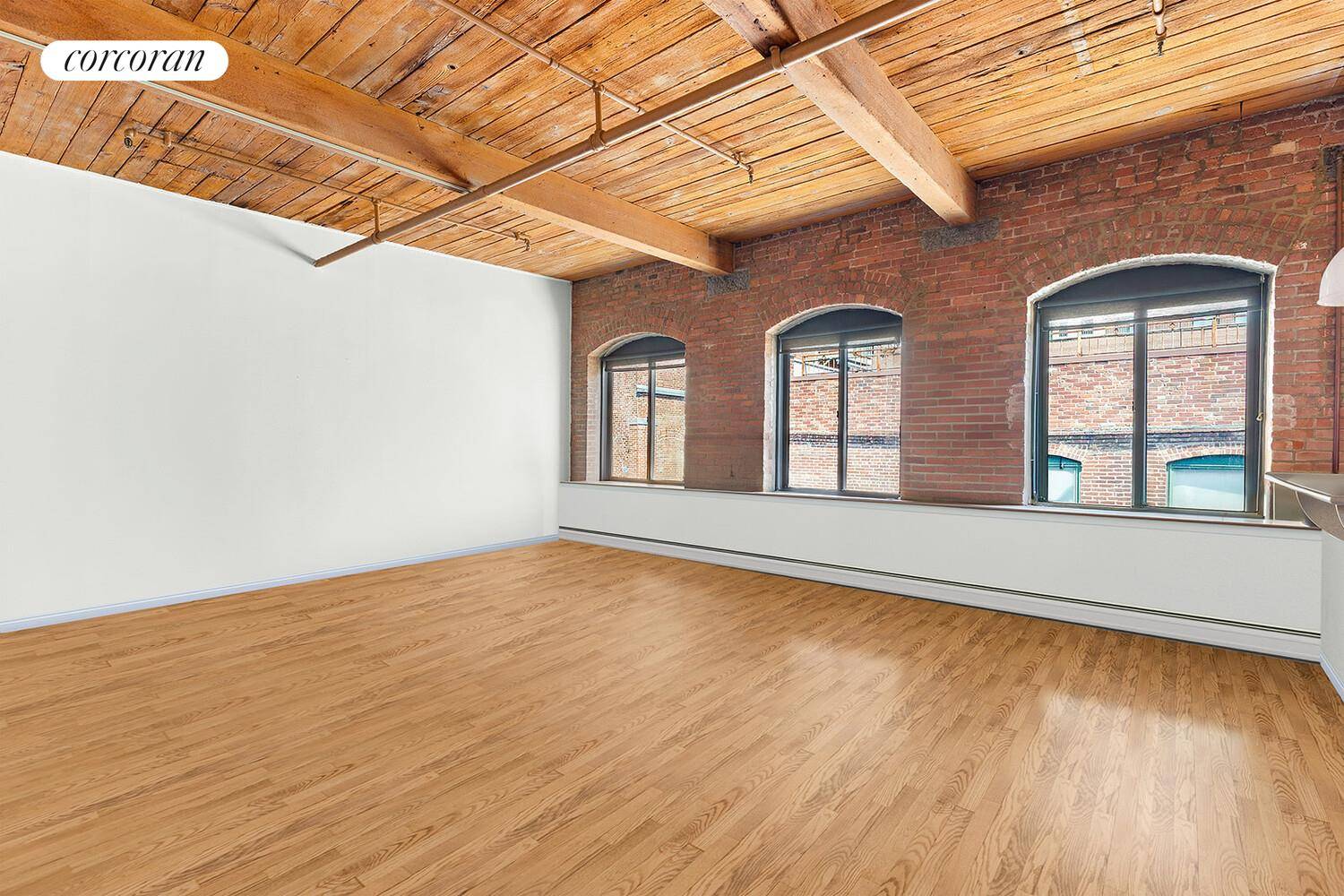 420 12th Street, E4R Available 8 1 Authentic Brick amp ; Timber Penthouse Loft at the coveted Ansonia Court.