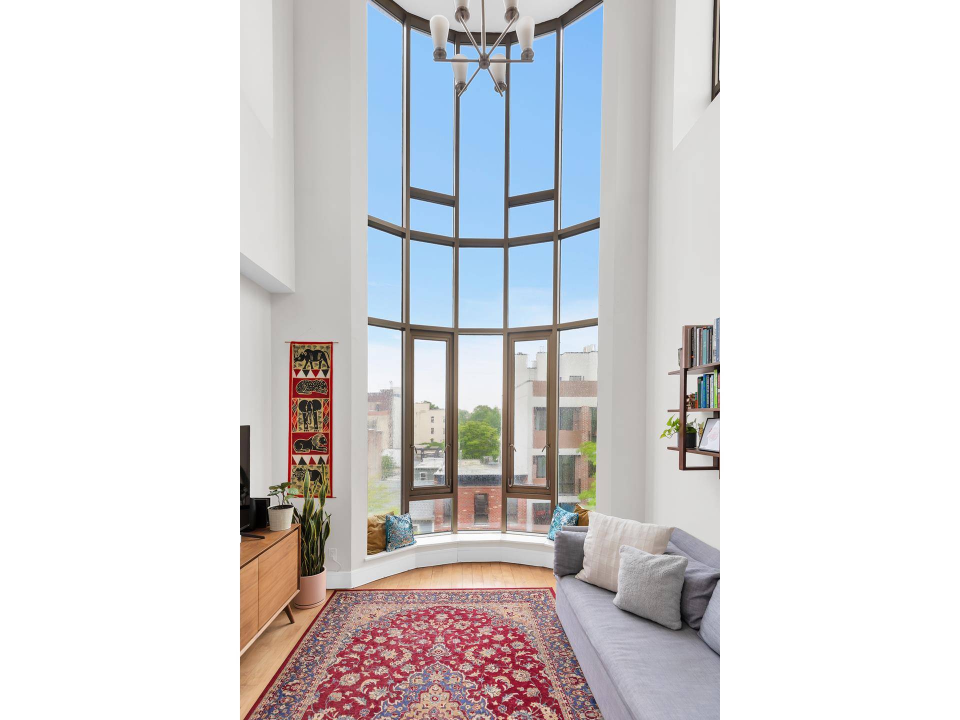 Sprawling 3 bedroom, 2 bathroom duplex with 2 balconies for sale in prime South Slope, Brooklyn.
