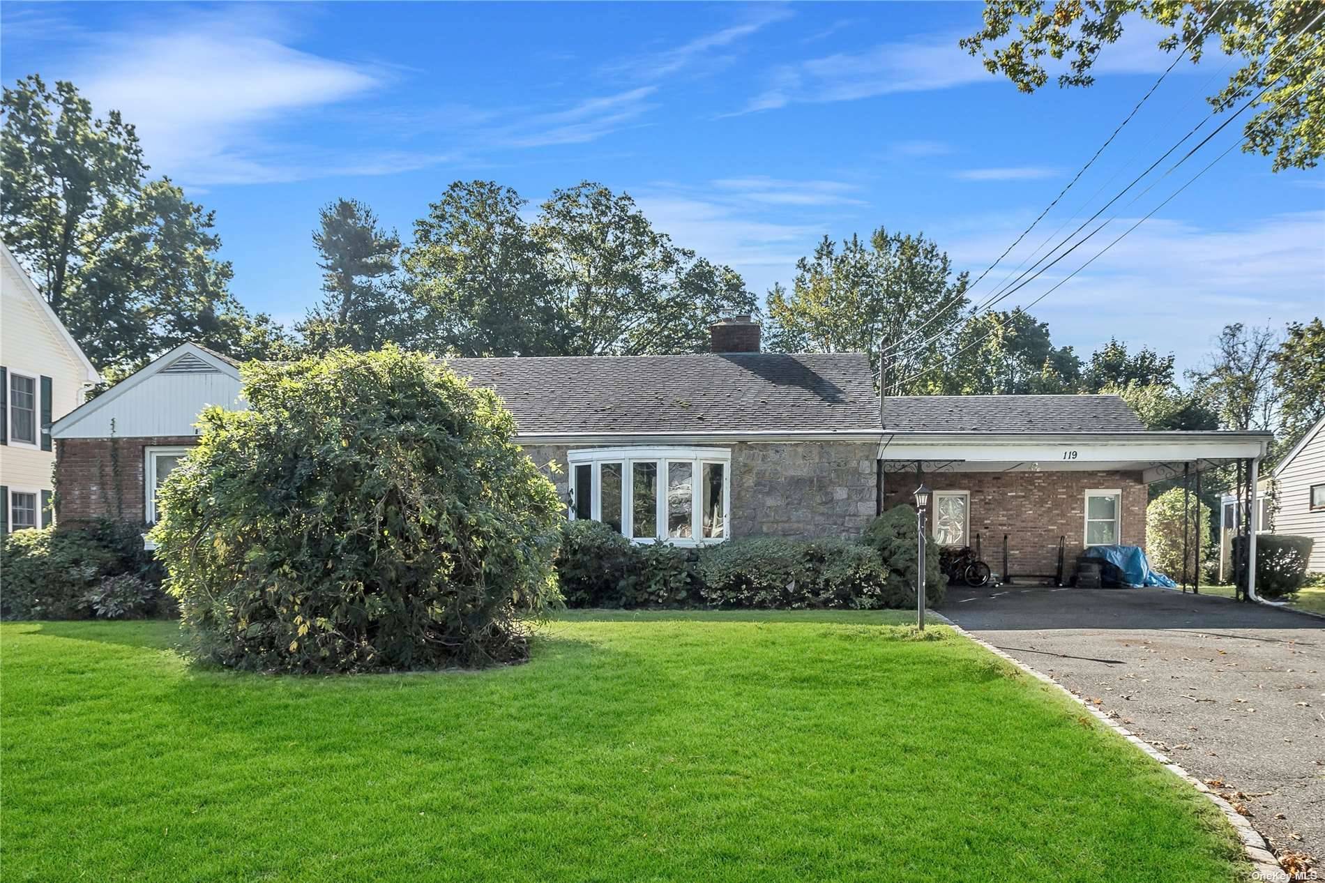 Embrace the warmth of this charming, renovated ranch home nestled on 1 3 acre with an inground pool.