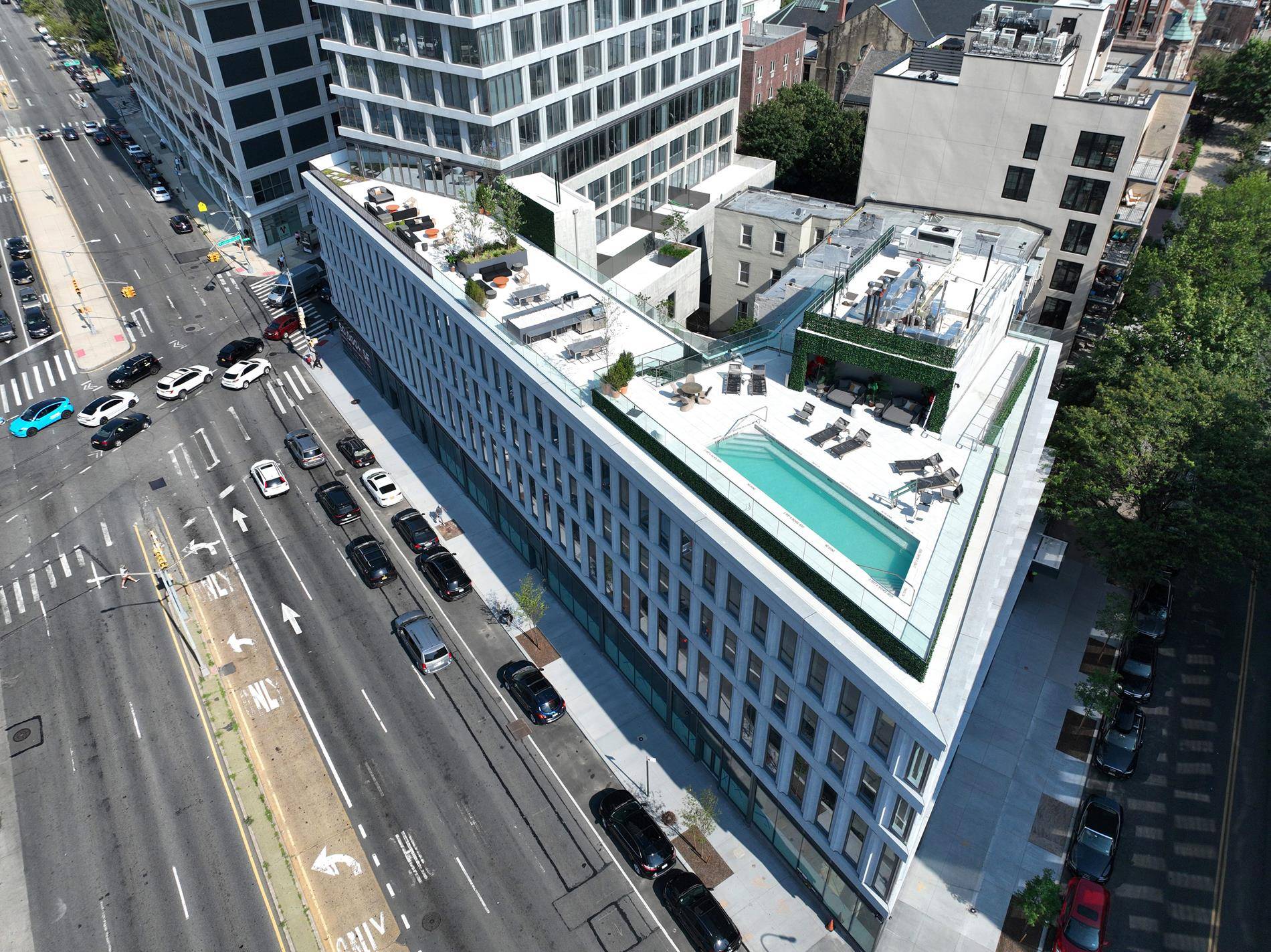 From its perch at the intersection of three legendary Brooklyn neighborhoods, The Axel is the latest high rise to make its debut in New York City.