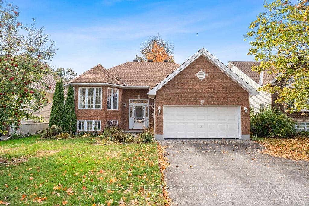 Welcome Home to 81 Lloydalex Crescent a beautifully maintained raised bungalow nestled in the heart of Stittsville, offering a rare combination of comfort, space, and walkability.