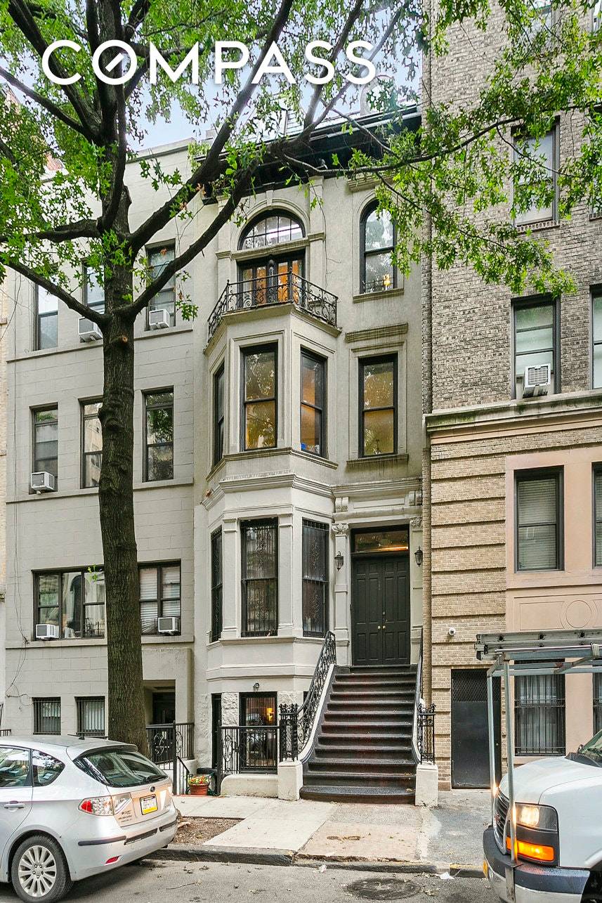 Steps from Riverside Park, this architecturally stunning townhouse has been renovated in previous years with Central AC Heating.