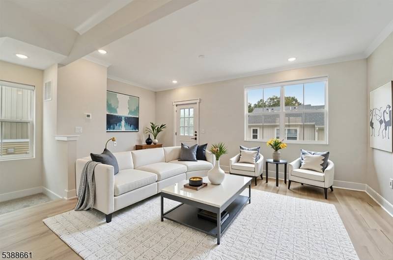 Brand new 3 bedroom, 2. 1 bath end unit townhome in Morris Woods offers modern style, convenience, and comfort.