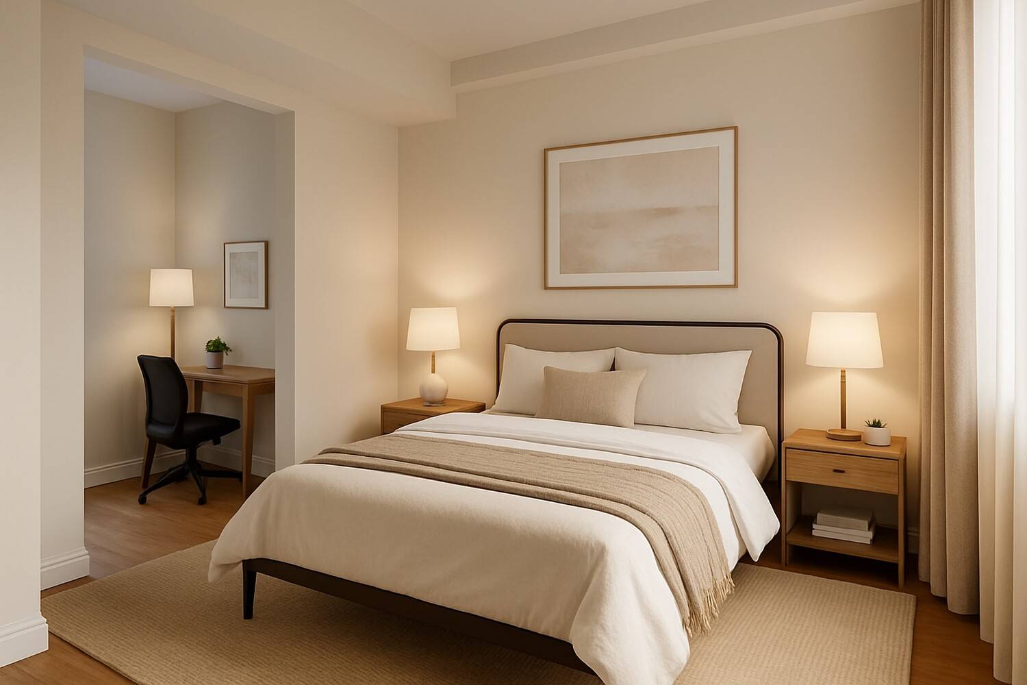 Opportunity to create larger bedrooms, add third bathroom, and extend the kitchen !