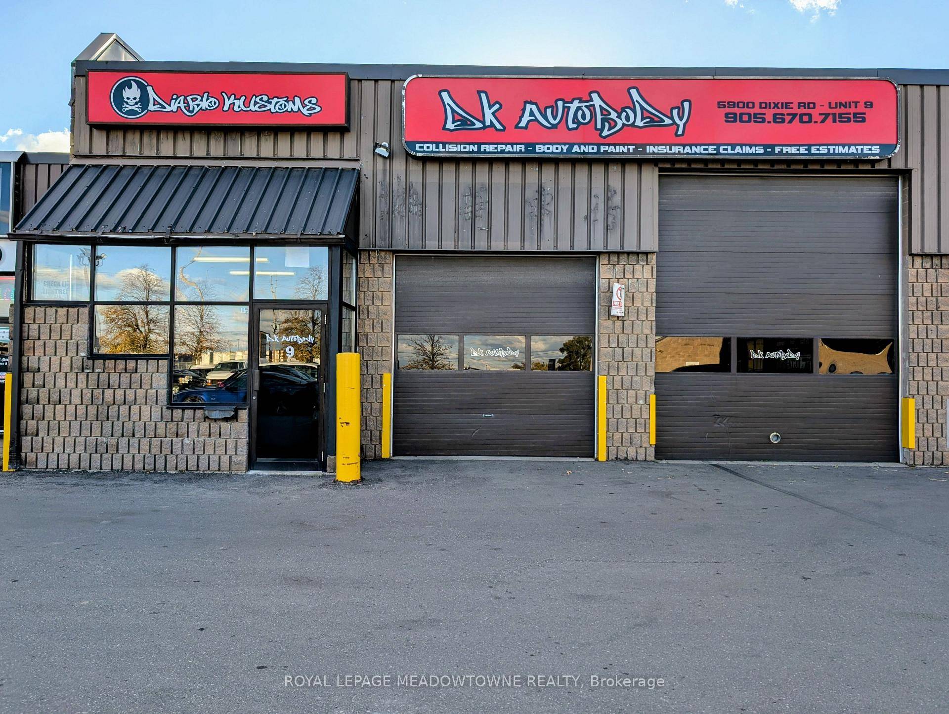 Exclusive Auto Body Business for Sale amp ; Prime Mississauga Location.