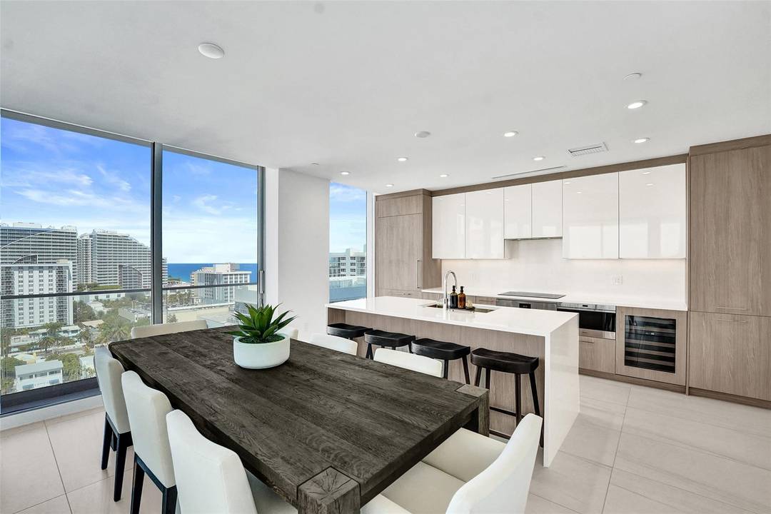 Elevated beachfront living begins in this brand new construction 12th floor Cobalt Residence at Selene Oceanfront.