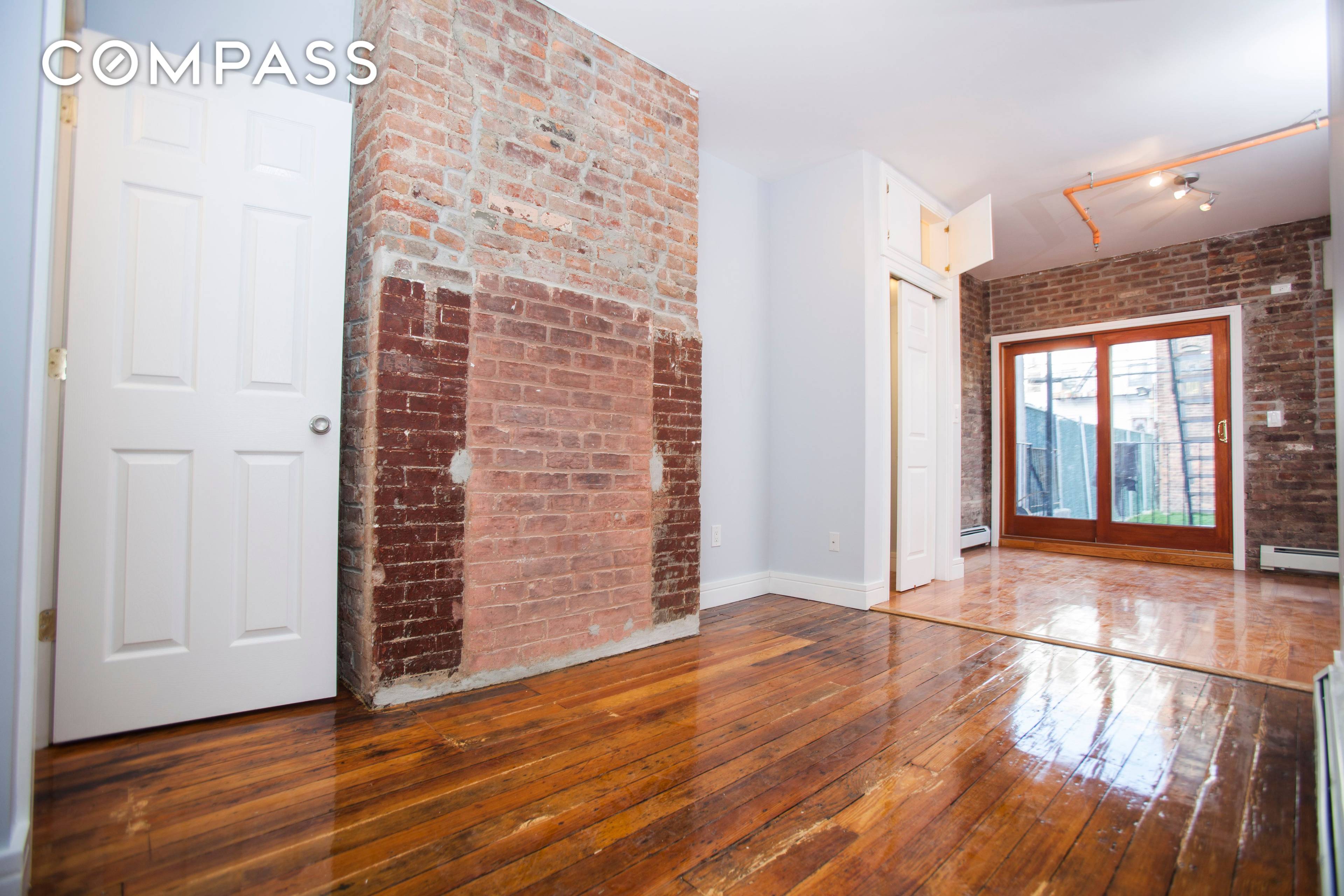 Large 2 floor duplex tons of space 2 large bedrooms on opposite ends, a beautiful shared garden.