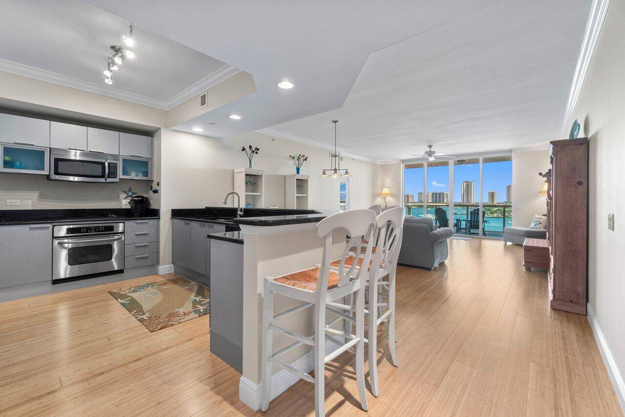 BEST VALUE PRICED TO SELL TRUE 3 3 in Desirable Ocean Tower Immaculate 7th floor 3 3 unit with stunning waterfront Intracoastal ocean views !