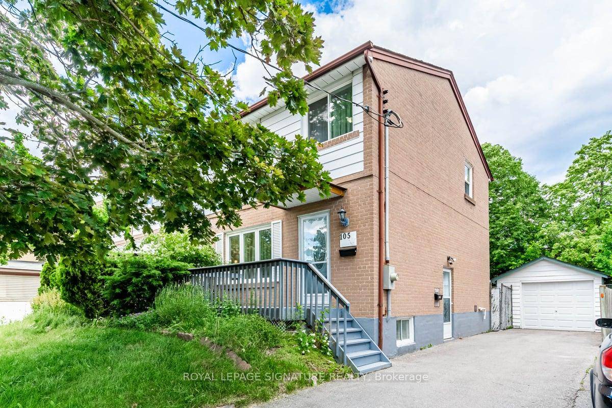 IN LAW SUITE WITH SEPARATE LAUNDRY Rarely offered, 3 bedroom, 2 storey home, with a garage in Dorset Park.