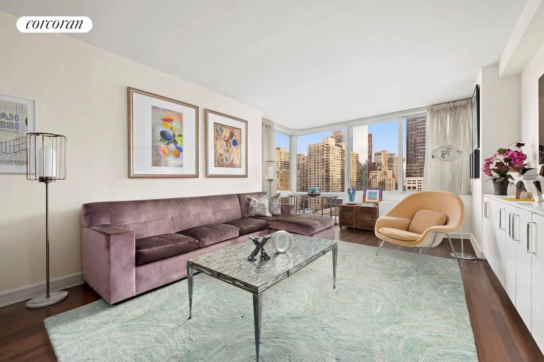 Finally, an opportunity to own a well priced two bedroom two bath PENTHOUSE at 120 Riverside Boulevard, one of New York's favorite full service condos on prestigious Riverside Boulevard.