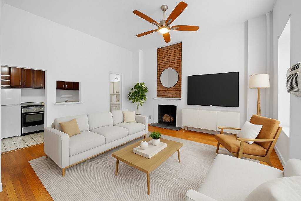 Spacious Chelsea Studio with Solarium, Fireplace amp ; Roof spaceBeautiful, unique studio owned and loved for 17 years, now on the market !