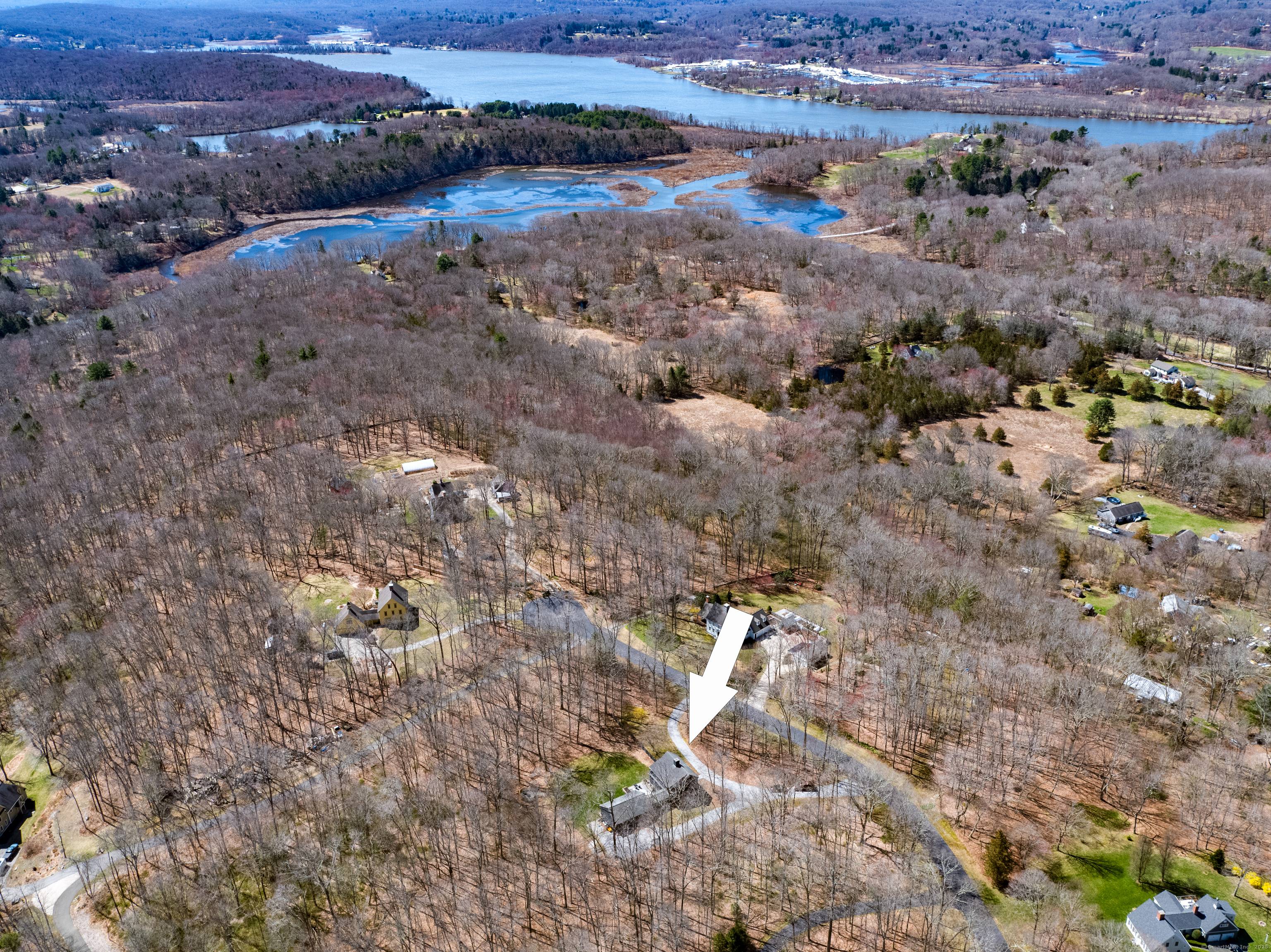 Escape the stress of city life in this beautifully updated Hadlyme Saltbox, nestled on over four peaceful acres just 1.