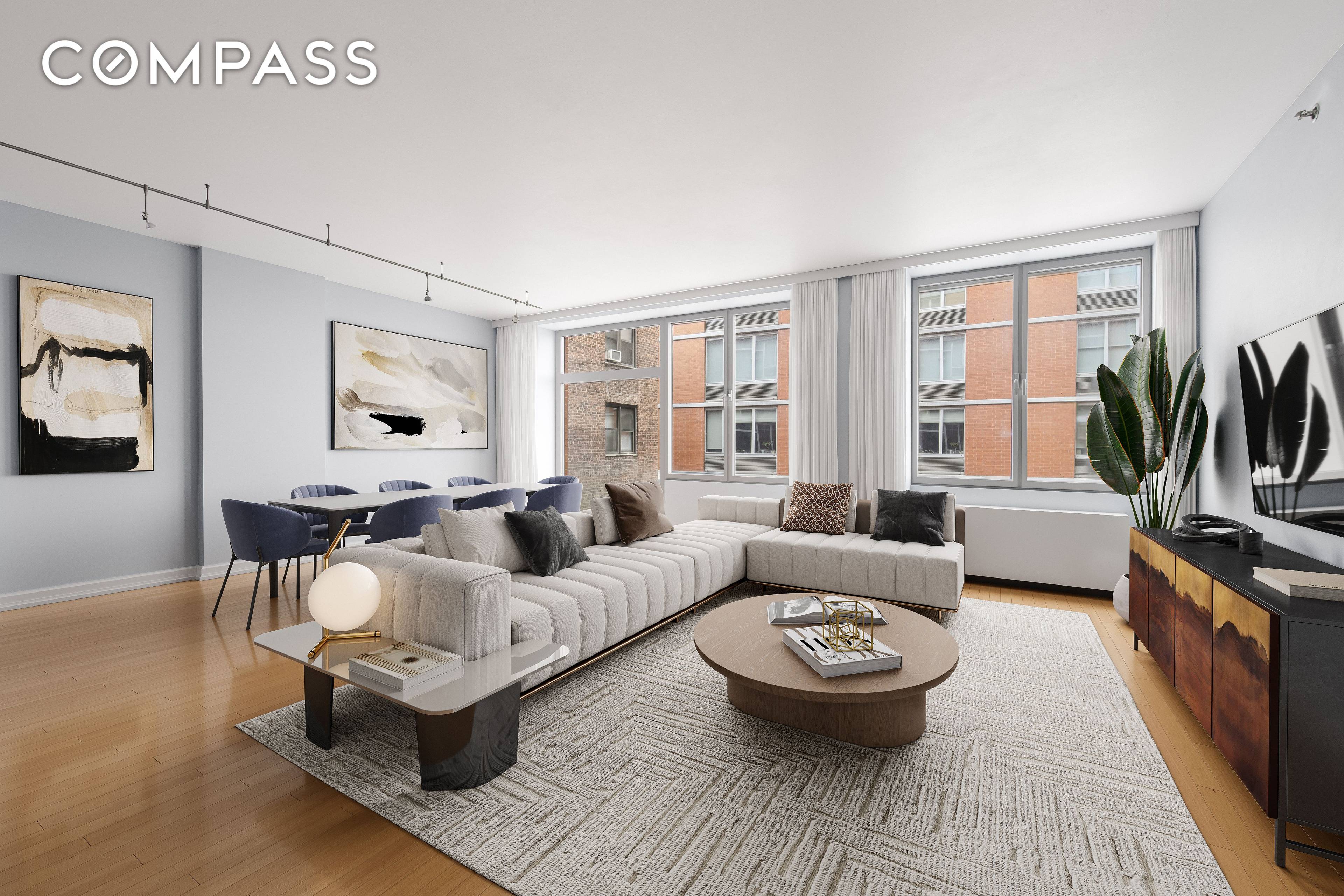 Welcome home to your spacious and radiant condominium located in the heart of Chelsea at 151 West 17th Street.
