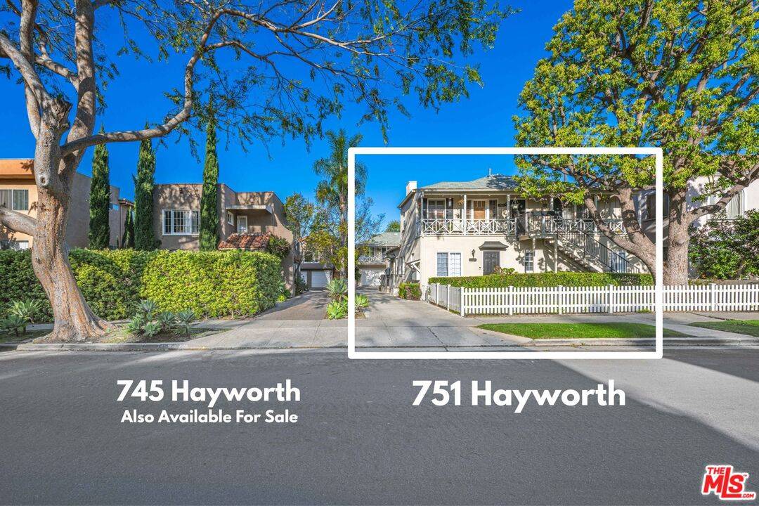 751 -753 3/4 N Hayworth Ave 8BR Hollywood Hills East La