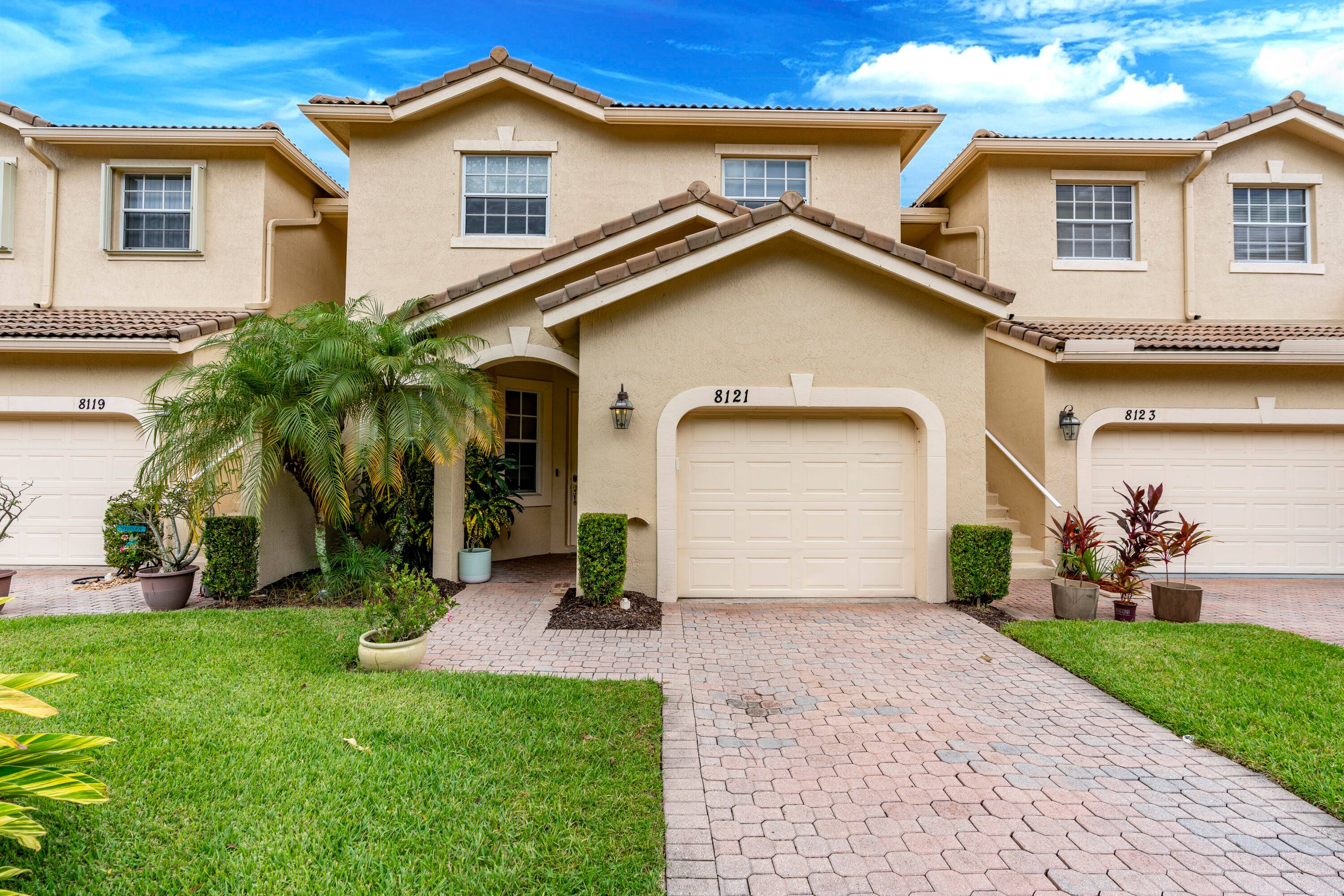 Discover this beautifully upgraded 3 bedroom townhome with office optional 4th bedroom and spacious upstairs loft in PGA Village's Castle Pines.