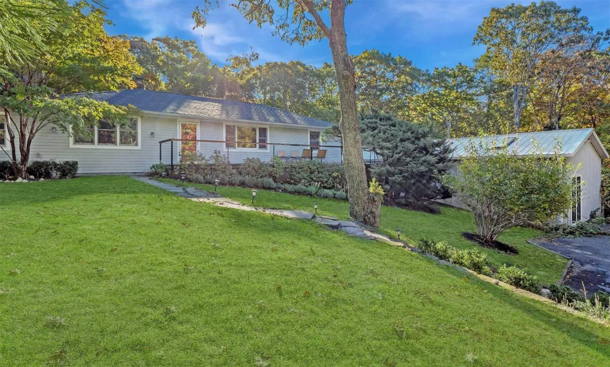 Nestled in the coveted Barnes Landing neighborhood of East Hampton, 2 Captain Walk offers a rare combination of luxury, creativity, and coastal charm.