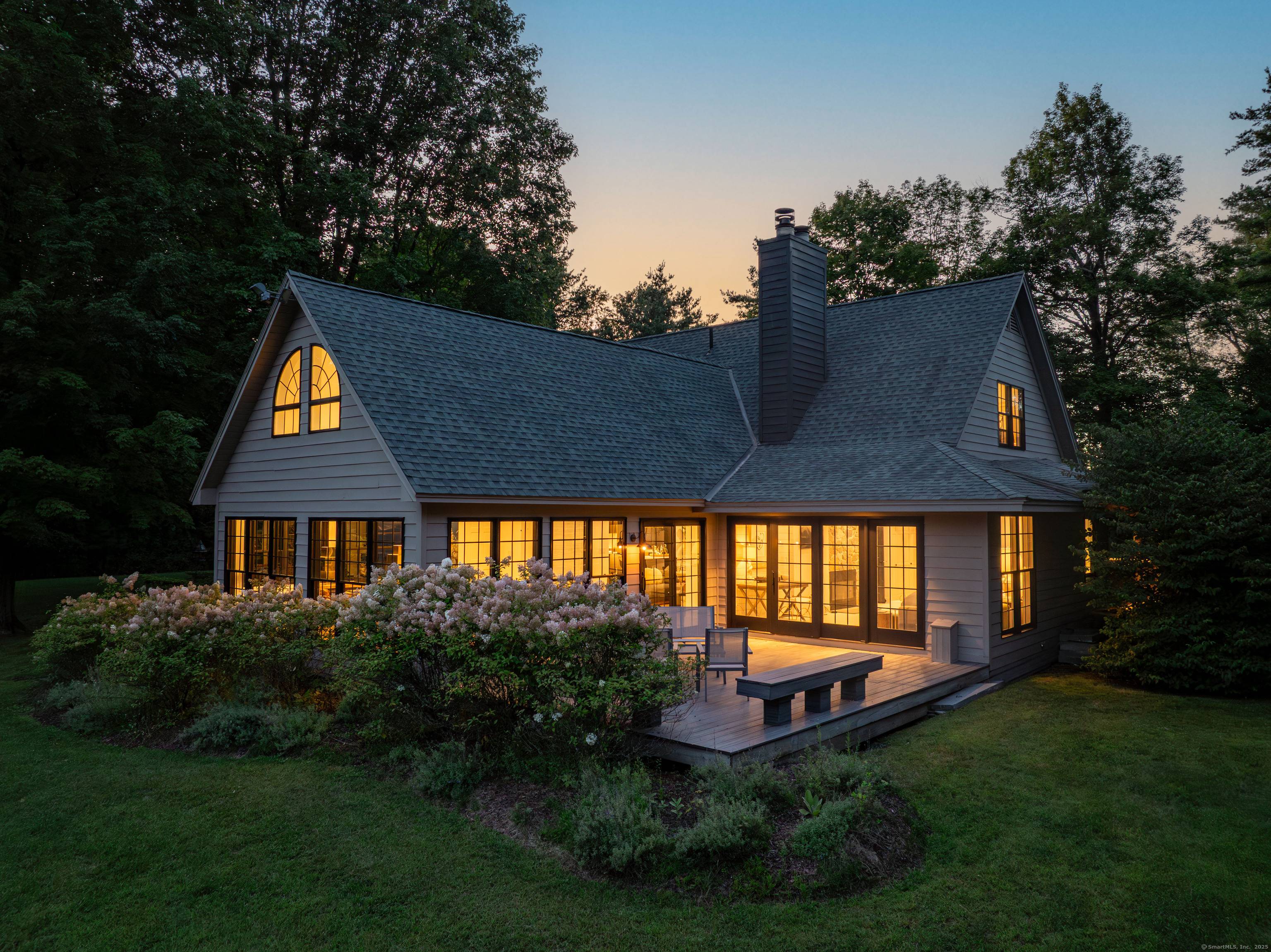 Contemporary elegance on one of Sharon's most prestigious addresses.