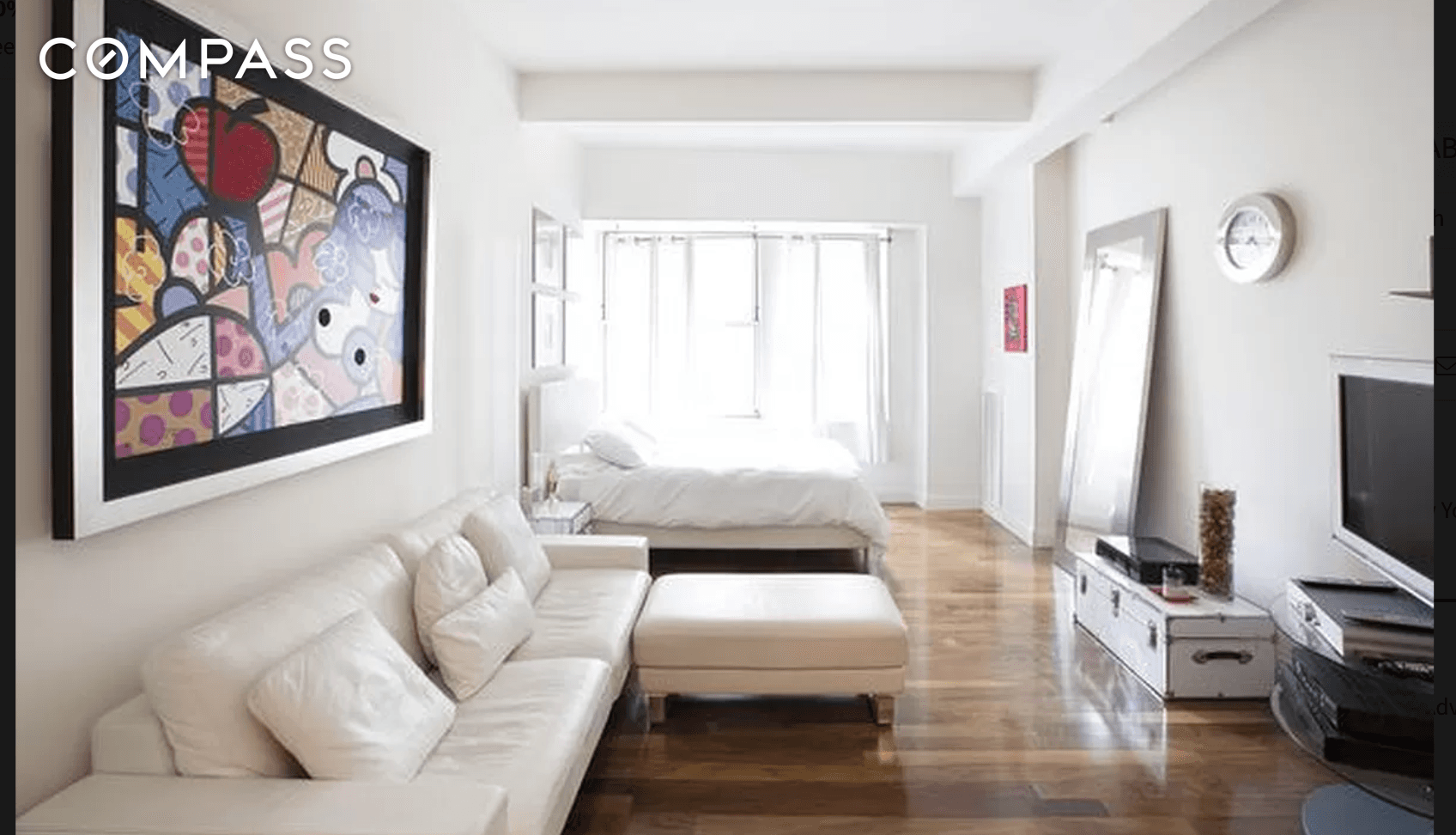 Welcome to this charming studio, offering high ceilings, hardwood floors, and a spacious walk in closet.