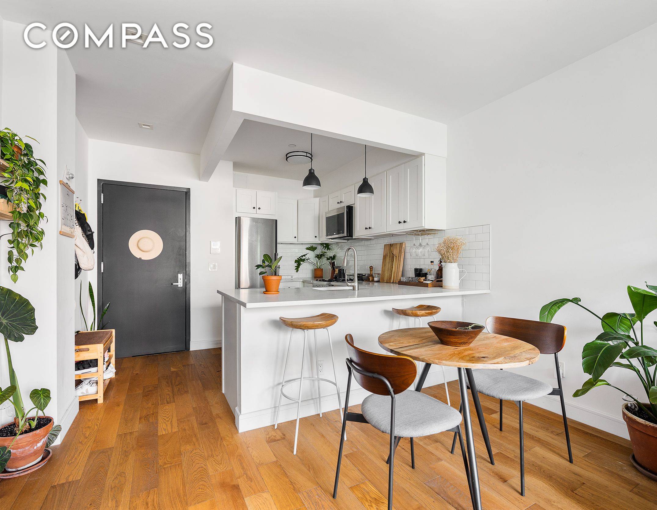 This commodious one bedroom offers the perfect blend of light, space, and modern design.