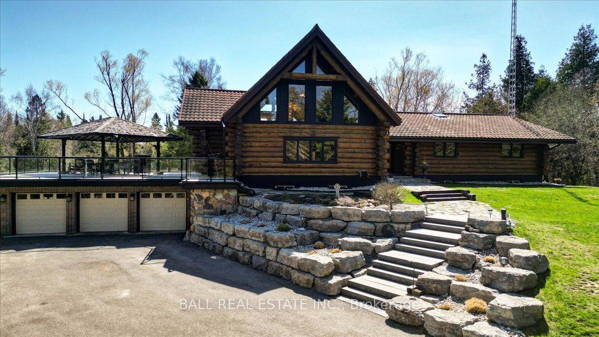 30 Acre Log home with incredible upgrades throughout.