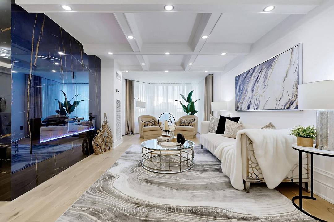 Rarely Available ! Absolutely Gorgeous, Fully Renovated 3 Bedroom, 2 Bathroom Unit With Stunning Panoramic Views In One Of North Yorks Most Sought After Buildings.