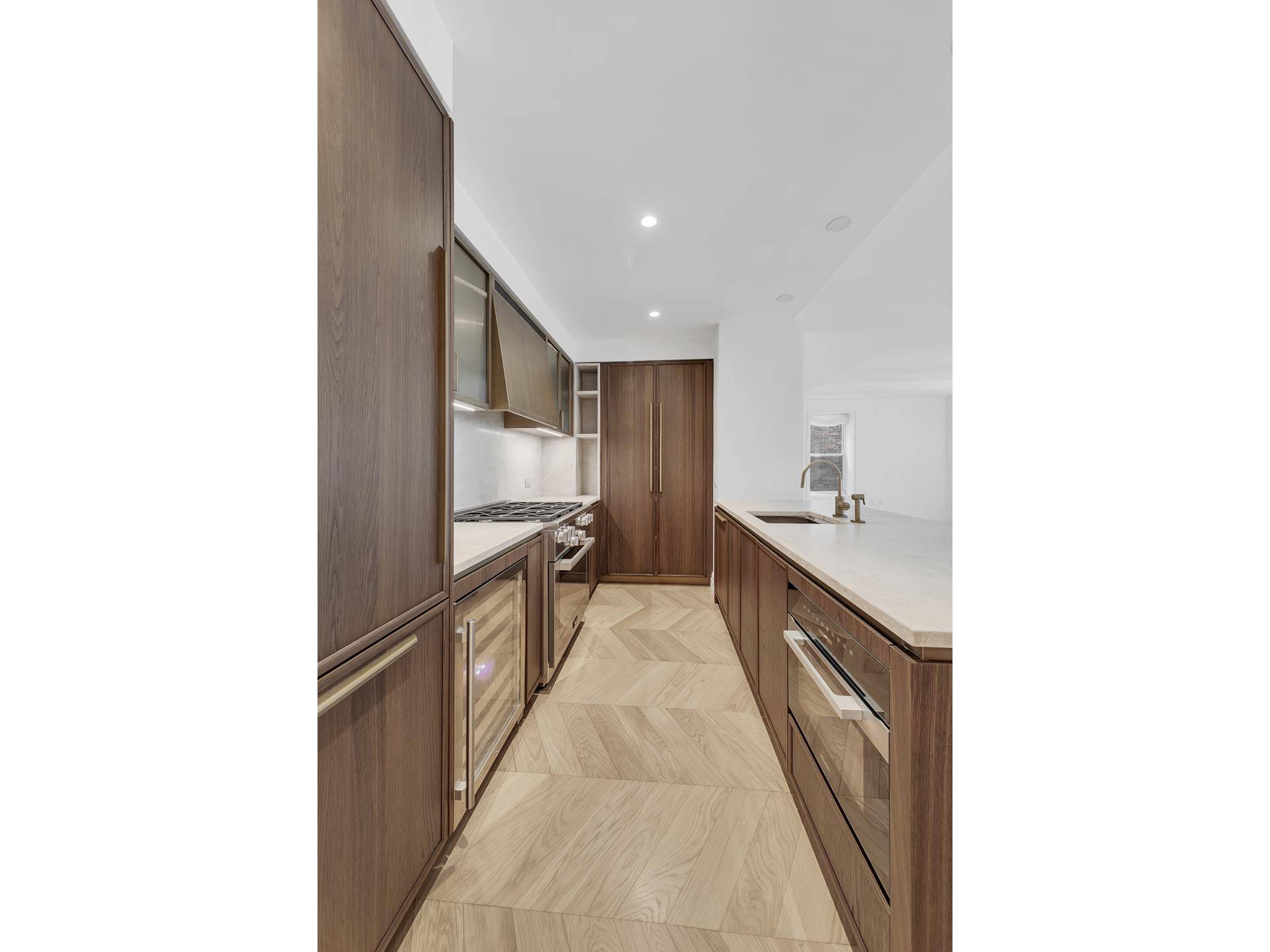 Step into this brand new, never lived in 3 bedroom, 2 bathroom apartment at 393 West End Avenue.