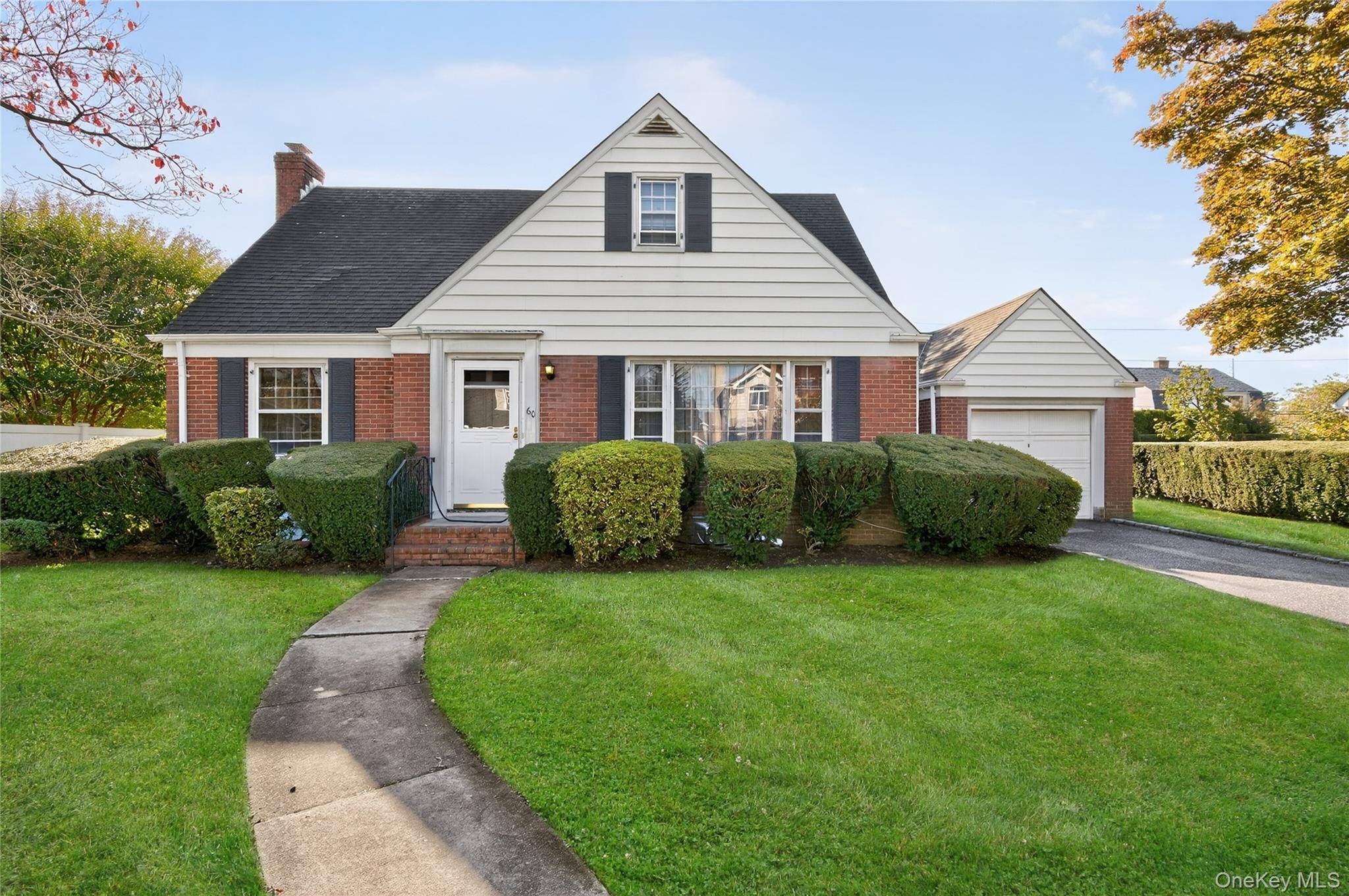 Wonderful, spacious brick cape cod in Carle Place School District !