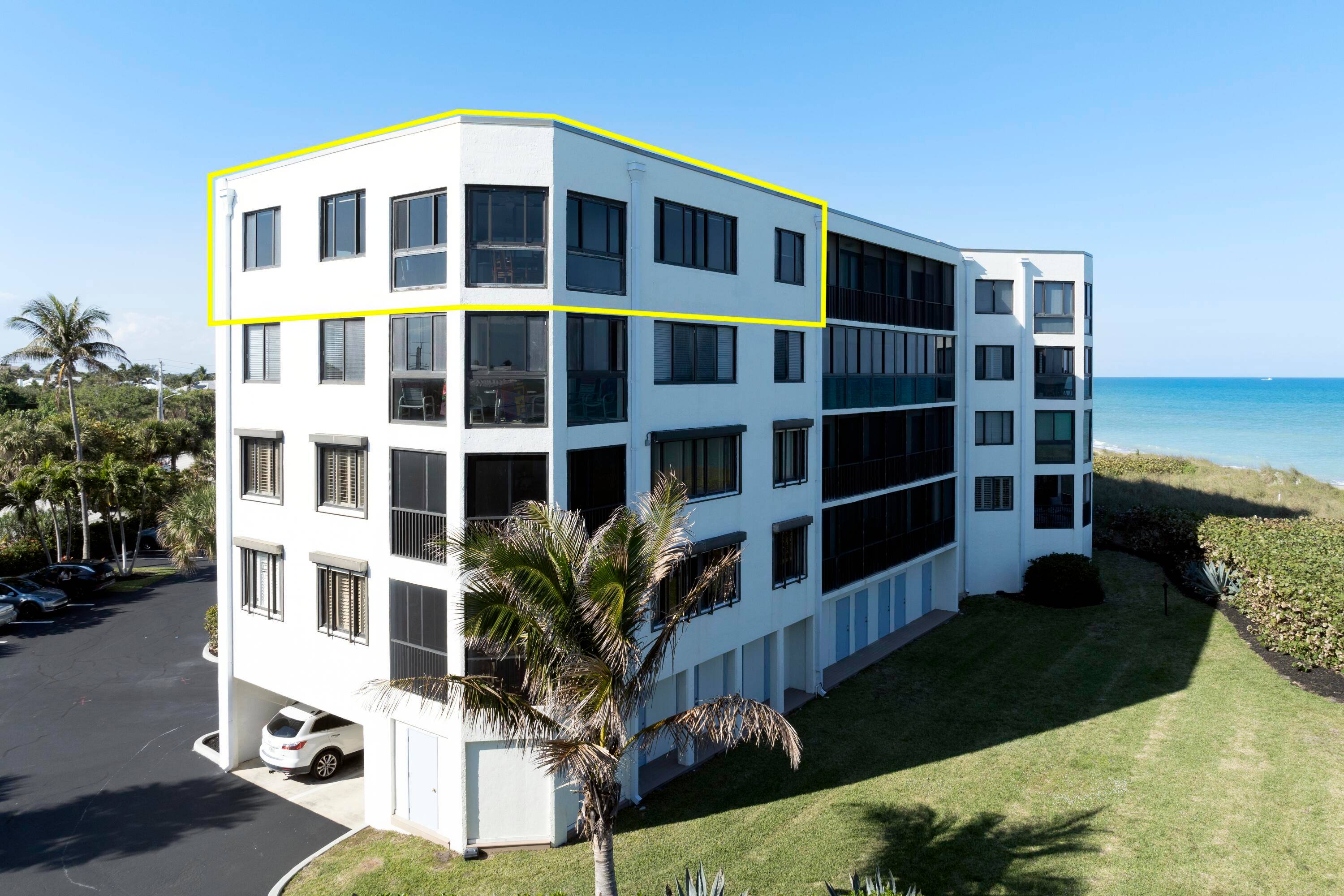Featuring Sweeping, Panoramic Oceanfront and Bay Views from the Top Floor !