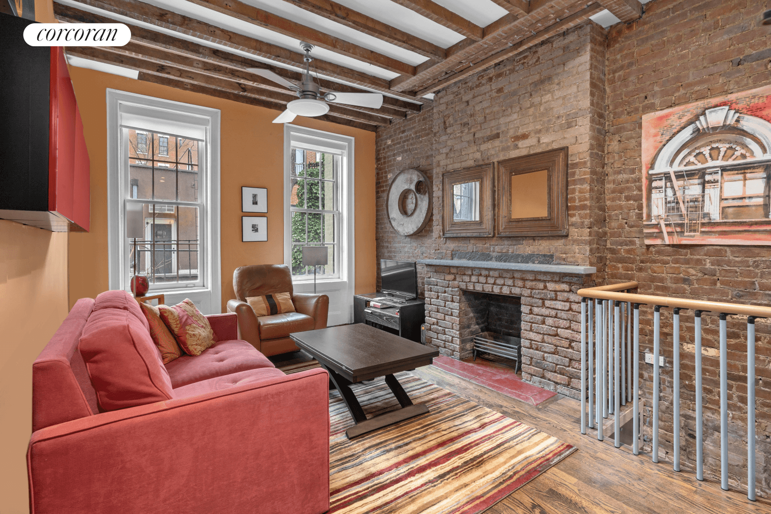 Welcome home to the West Village's most charming Maisonette !