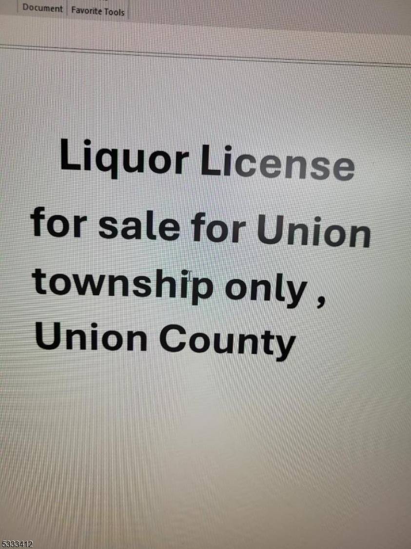 Liquor License