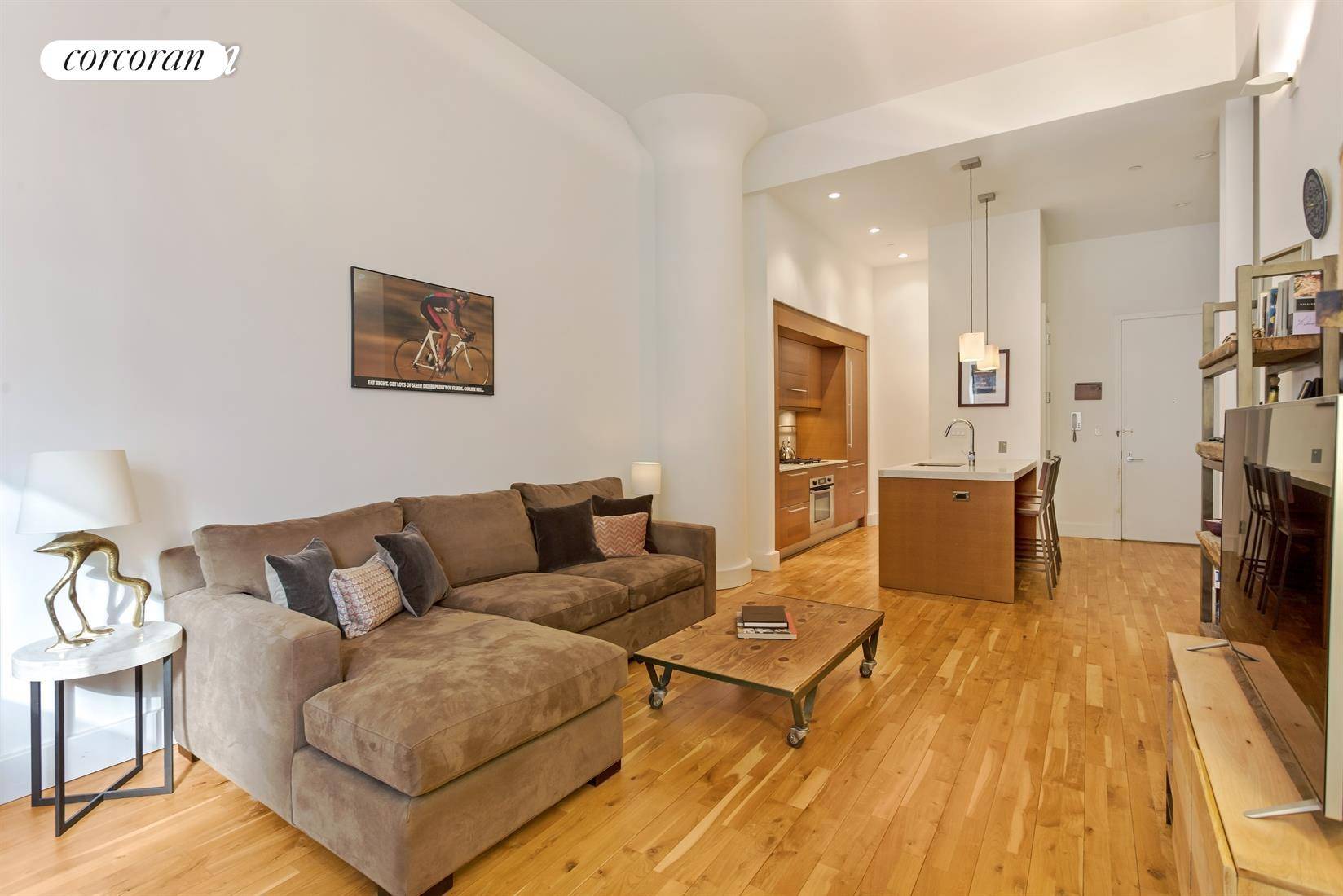 Welcome to 727, a stunning One Bedroom apartment at One Brooklyn Bridge Park.