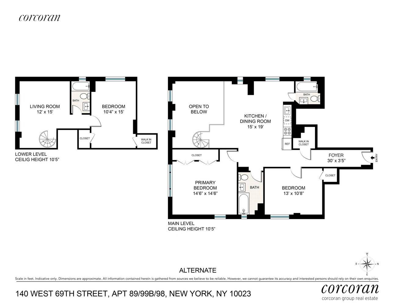 CREATE YOUR MASTERPIECE WITH WIDE OPEN CENTRAL PARK TREE TOP VIEWS !