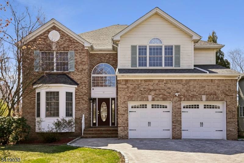 Stately and spacious brick front colocial in the most desirable section in Whippany !