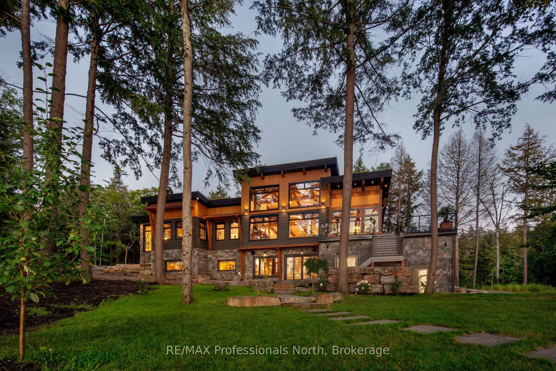 Discover luxury on the shores of Percy Lake in Haliburton's coveted cottage country.