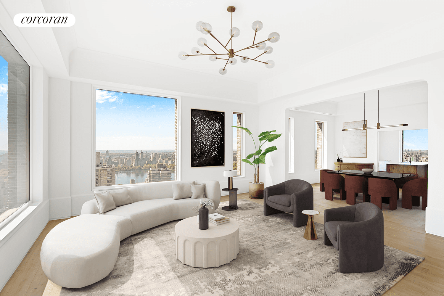 IMMEDIATE OCCUPANCY Residence 46 captures cinematic views from a 419' elevation.