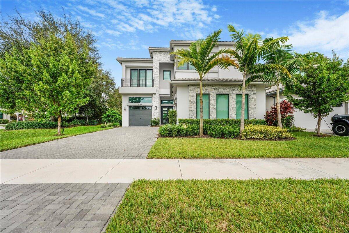 Modern 4 bedroom, 5 bath home with loft and media room that can be converted into a 5th bedroom.