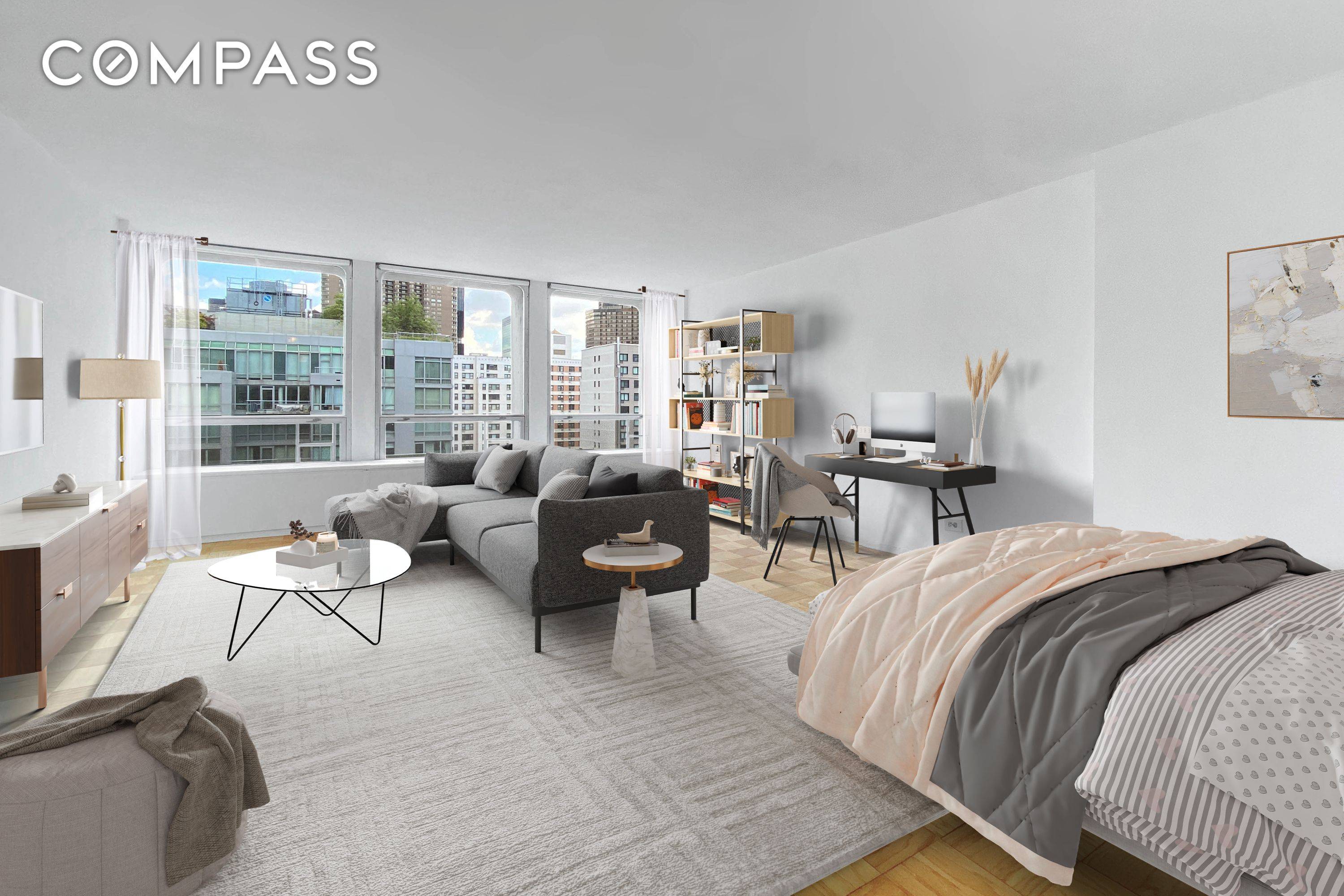 Expansive 550 Sq Ft Studio in Iconic I.