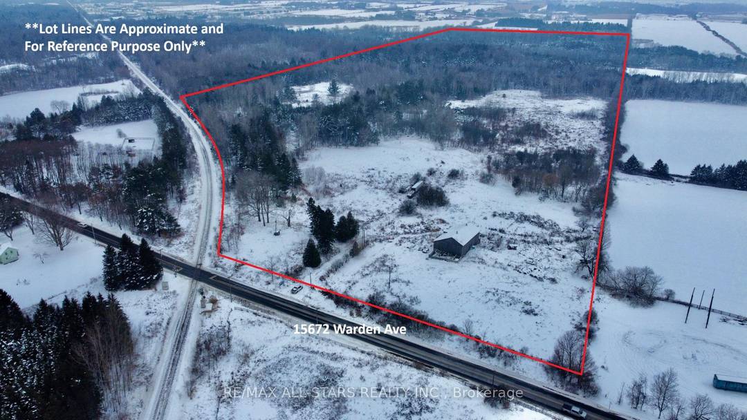 Excellent opportunity to own 94 Per MPAC acres of serene land ideally located just minutes from Stouffville, Aurora, Markham, and Highway 404.