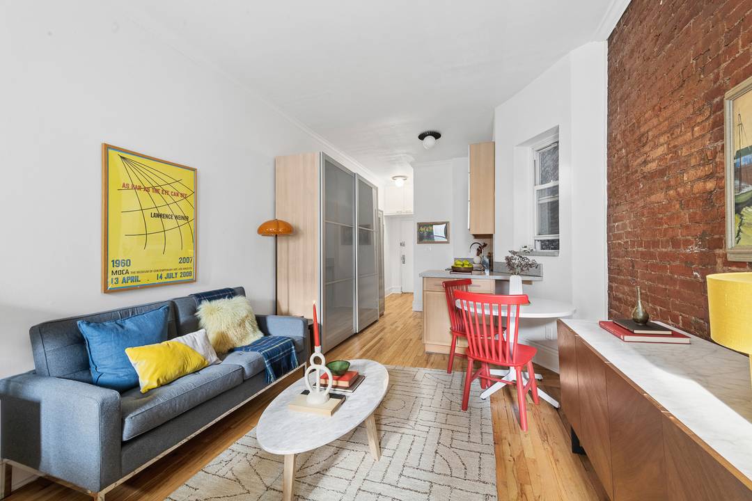 Welcome home to this charming, light filled studio on picturesque Horatio Street in the heart of the West Village !