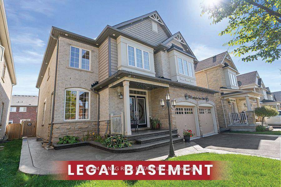 Stunning 4 3 Bedroom, 5 Bath Detached Home with Legal 2 Bed Basement Apartment !