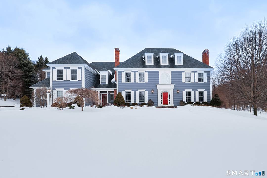 Set on a beautifully landscaped 2 acre lot, this exceptional colonial offers 5 bedrooms, 4 full baths, 2 half baths with abundant closet and storage space throughout.