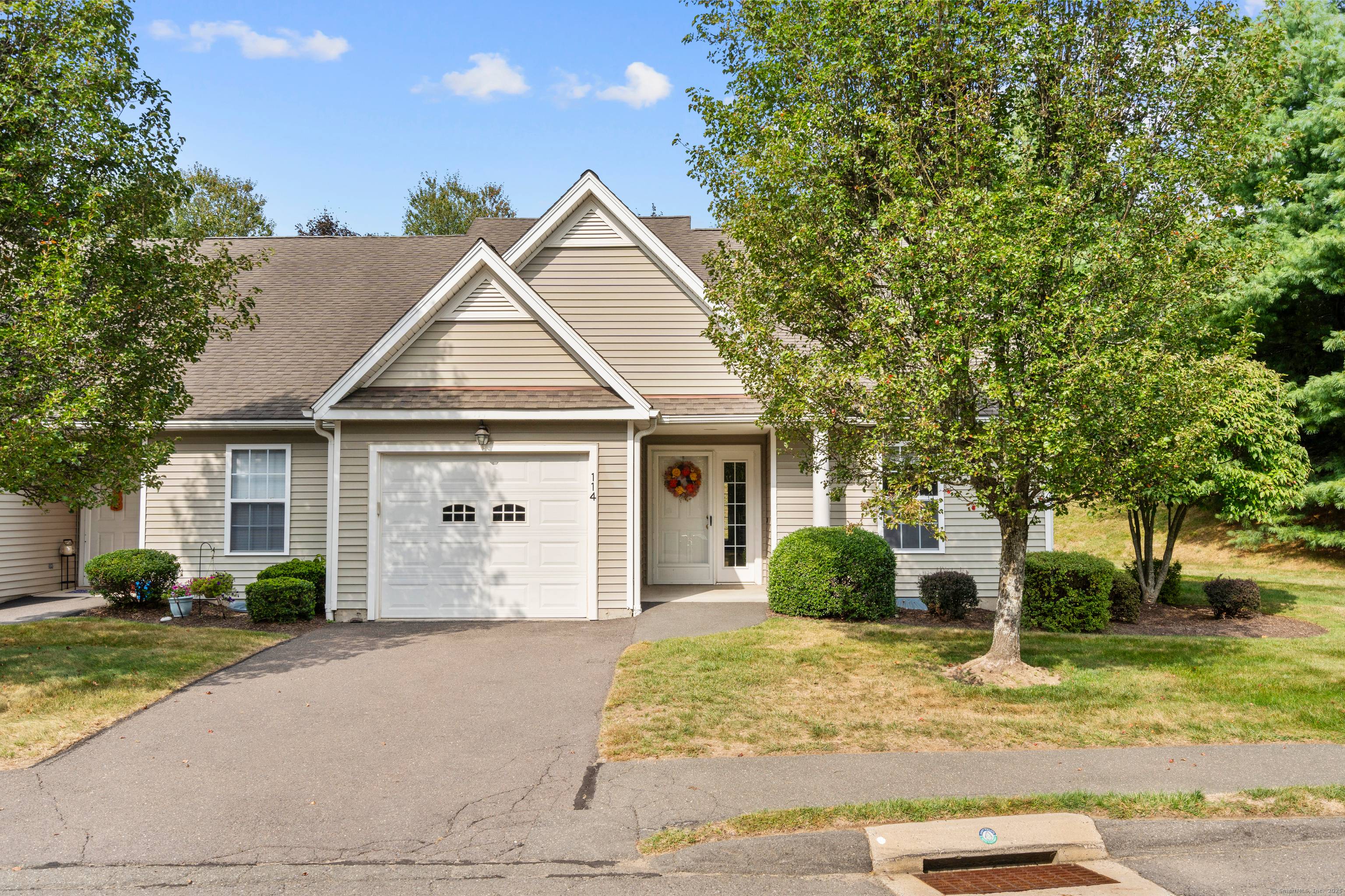 Don't miss this rare opportunity to own one of the most spacious end unit homes in Newtown's desirable 55 community, Walnut Tree Village II !