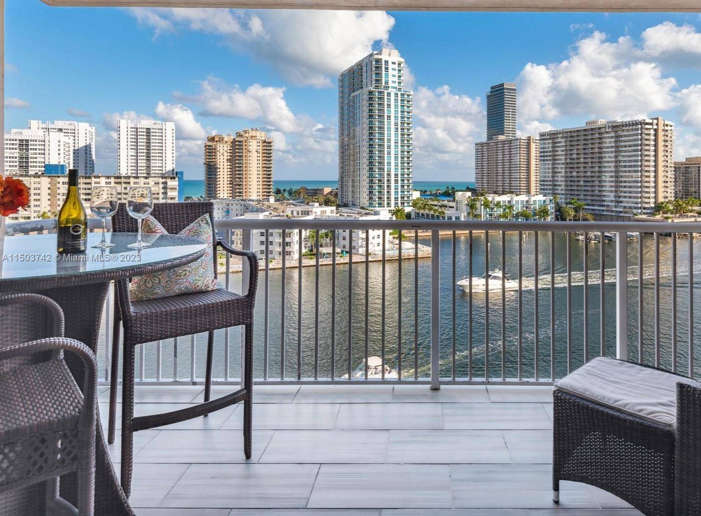 PRICED TO SELL QUICKLY. Rarely available, a continuous intracoastal boat parade from this gorgeous corner unit, Waterview from almost everywhere in this unit !