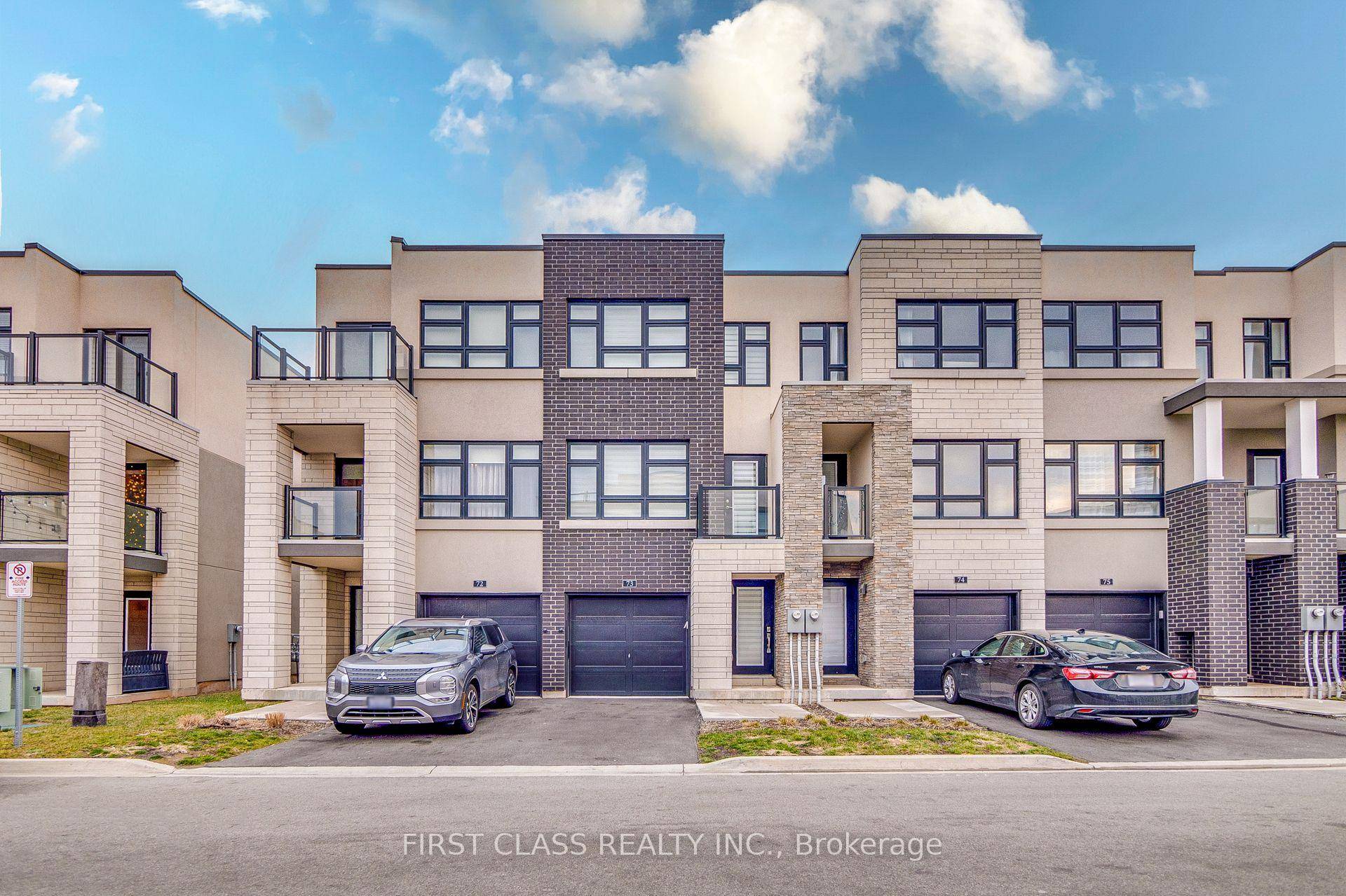 Welcome To 1121 Cooke Cres, A Modern 3 Storey Rearlane Townhome W Backyard !