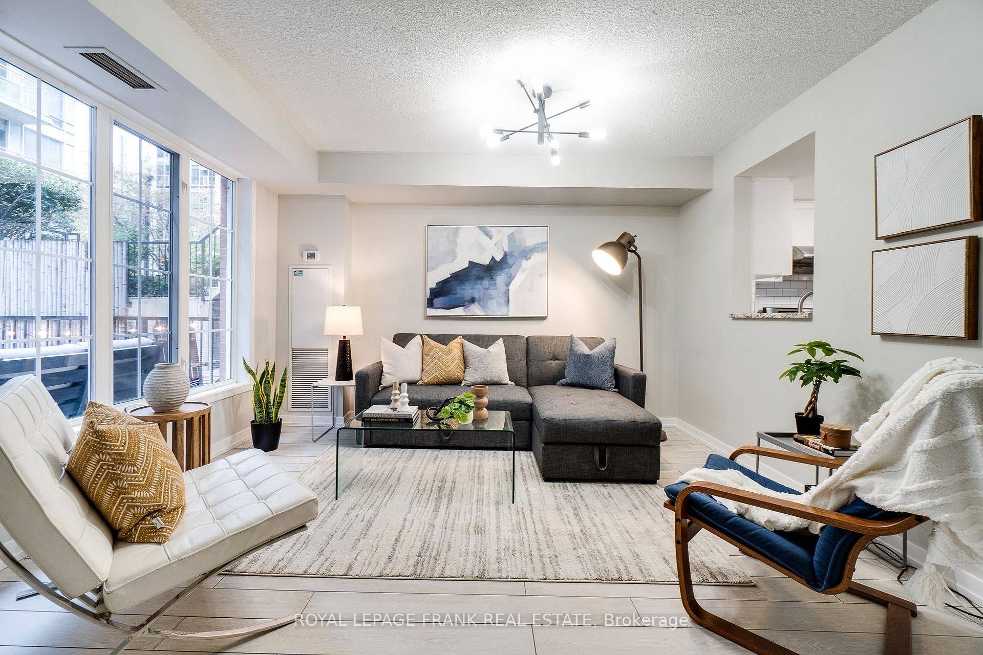 Rare two story Townhome at Electra Lofts with private King St.