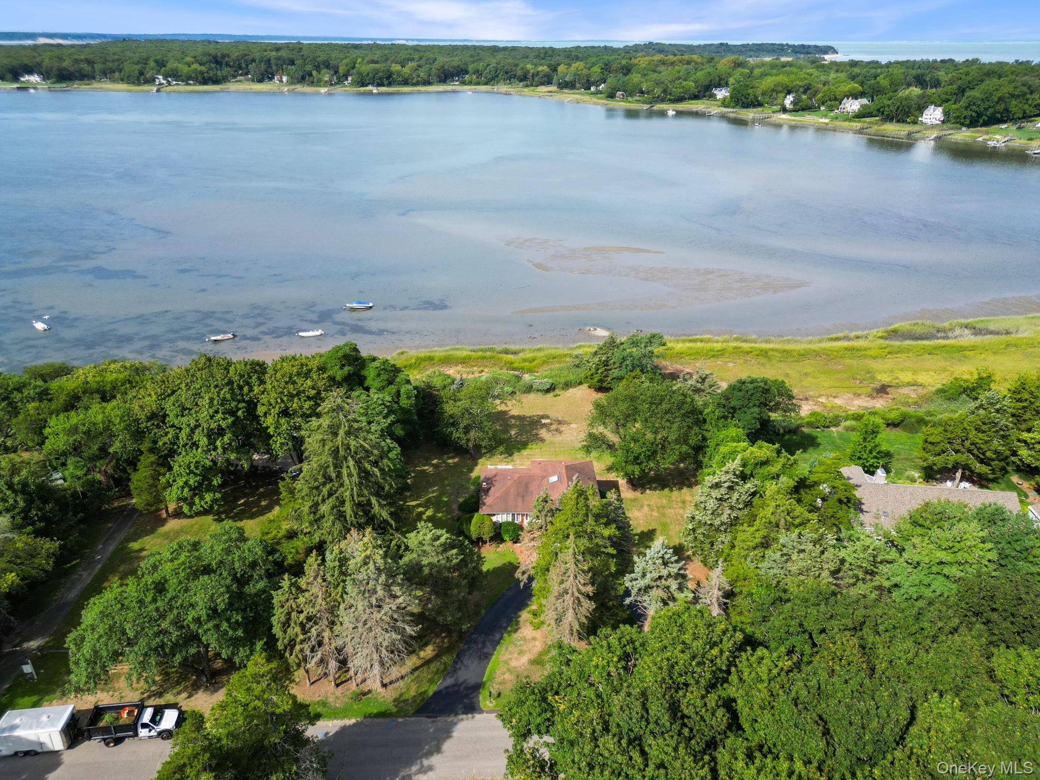 Welcome To This Rare Split Level Home In The Heart Of Strongs Neck, Set On.