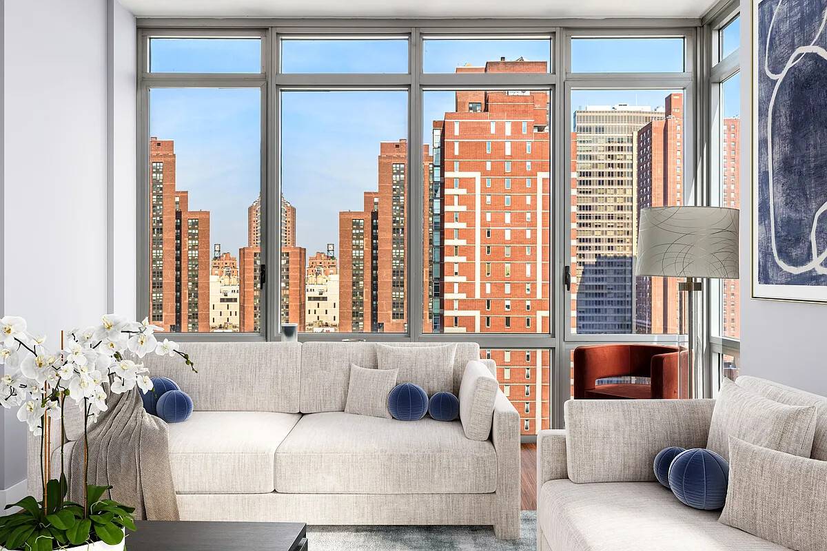 Ask about Buyer Maintenance Concession Immerse yourself in stunning views from this expansive three bedroom, three bathroom apartment at The Azure.